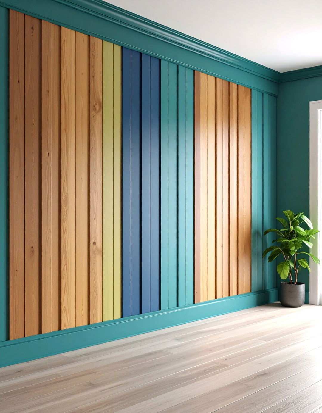Board and Beadboard Hybrid Geometry - 20 Beadboard Wall Ideas