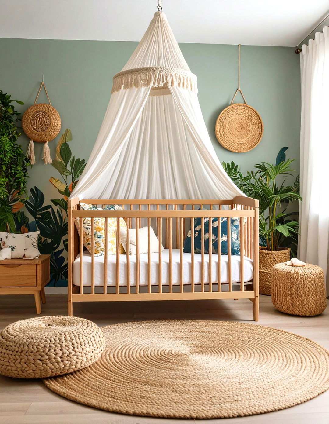 Boho Chic Baby Room with Global Inspiration - 20 Baby Room Ideas