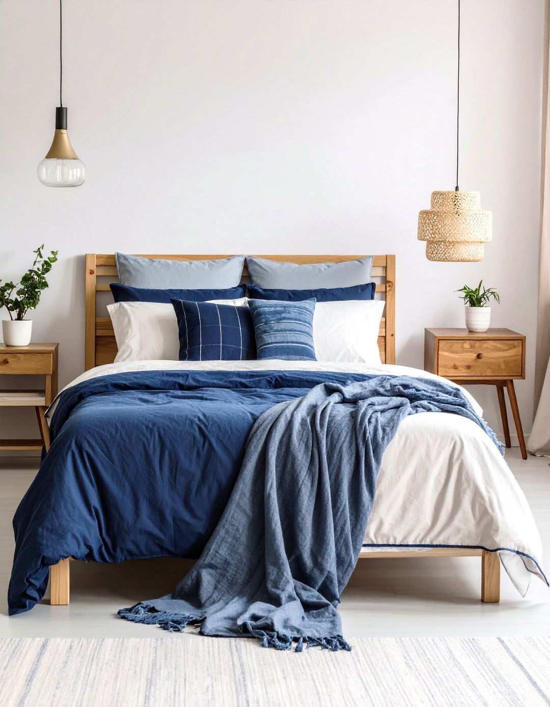 Breezy Linen and Cotton Textiles Keep a Beach Bedroom Cool - 20 Beach Themed Bedroom Ideas