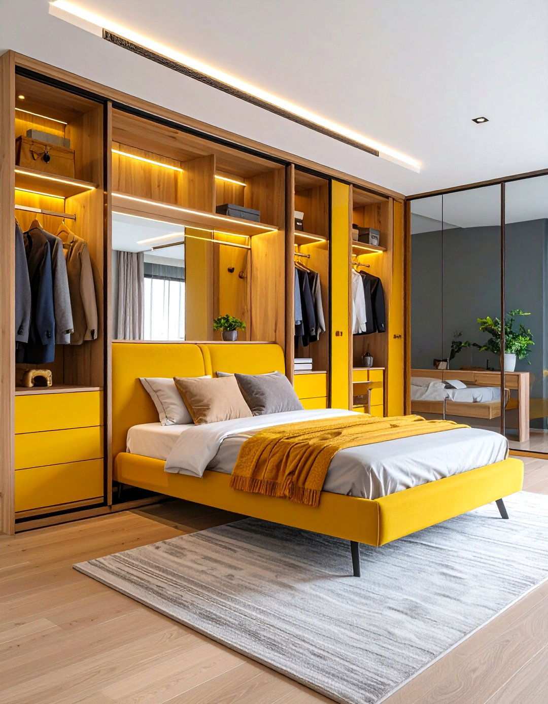 Built In Bedroom Wardrobes - 20 Bedroom Interior Design Ideas