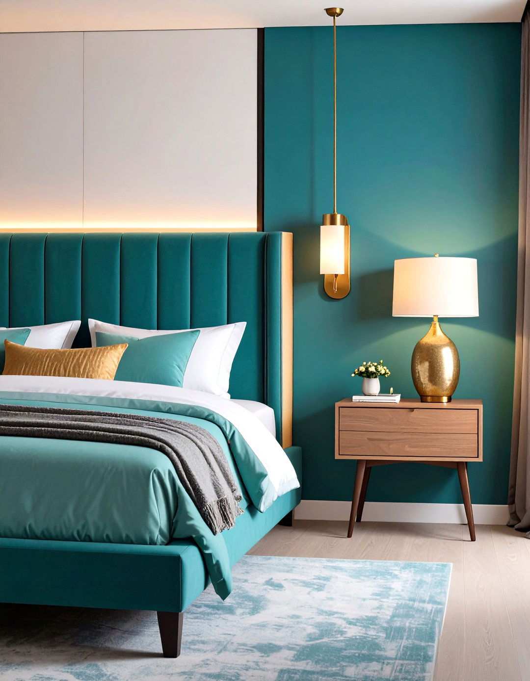 Built In Headboard Wall Sconce - 20 Bedroom Wall Sconce Ideas