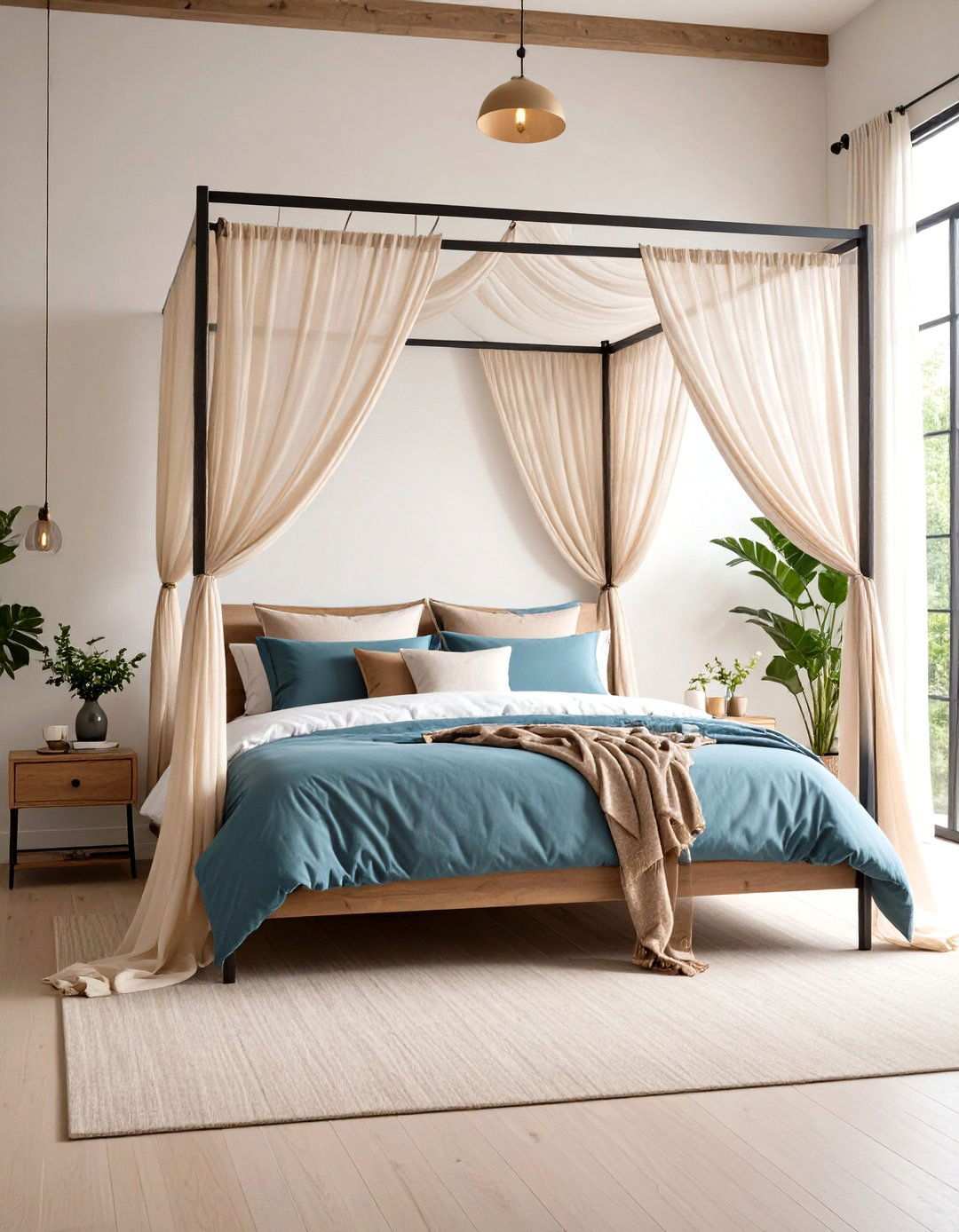 Canopy Beds for s Romance - 20 1990s Interior Design Ideas