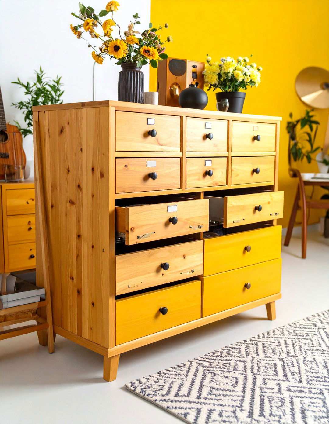 CD Storage Drawers for Organized Compartmentalized Access - 20 Cd Storage Ideas