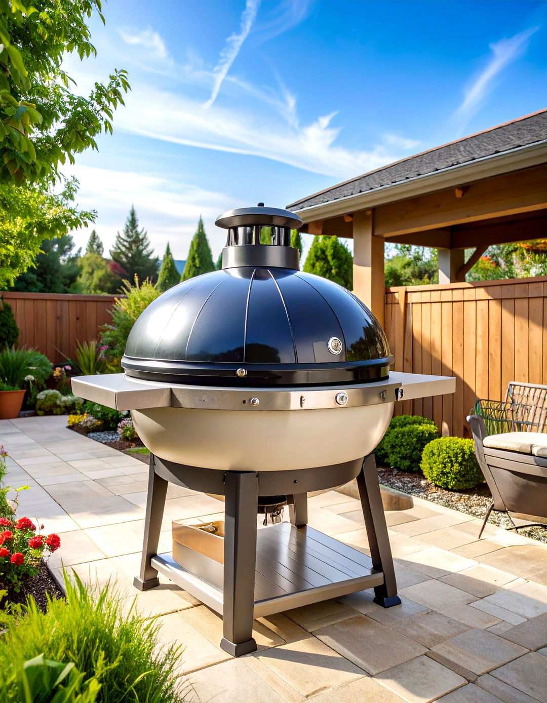 Ceramic Kamado BBQ Pit - 20 Bbq Pit Ideas