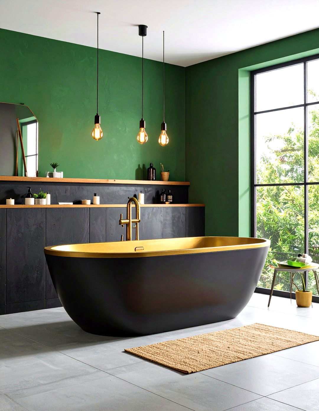 Chalkboard Paint Panel Bathtub Surround Playful Creativity - 20 Bathtub Surround Ideas