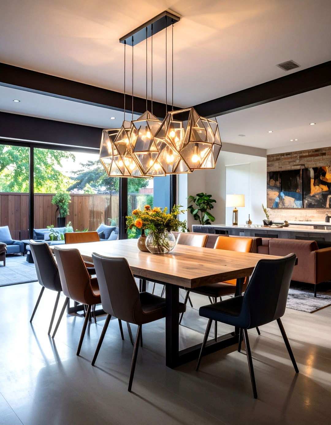 Chandelier Statement Basement Lighting Features - 20 Basement Lighting Ideas