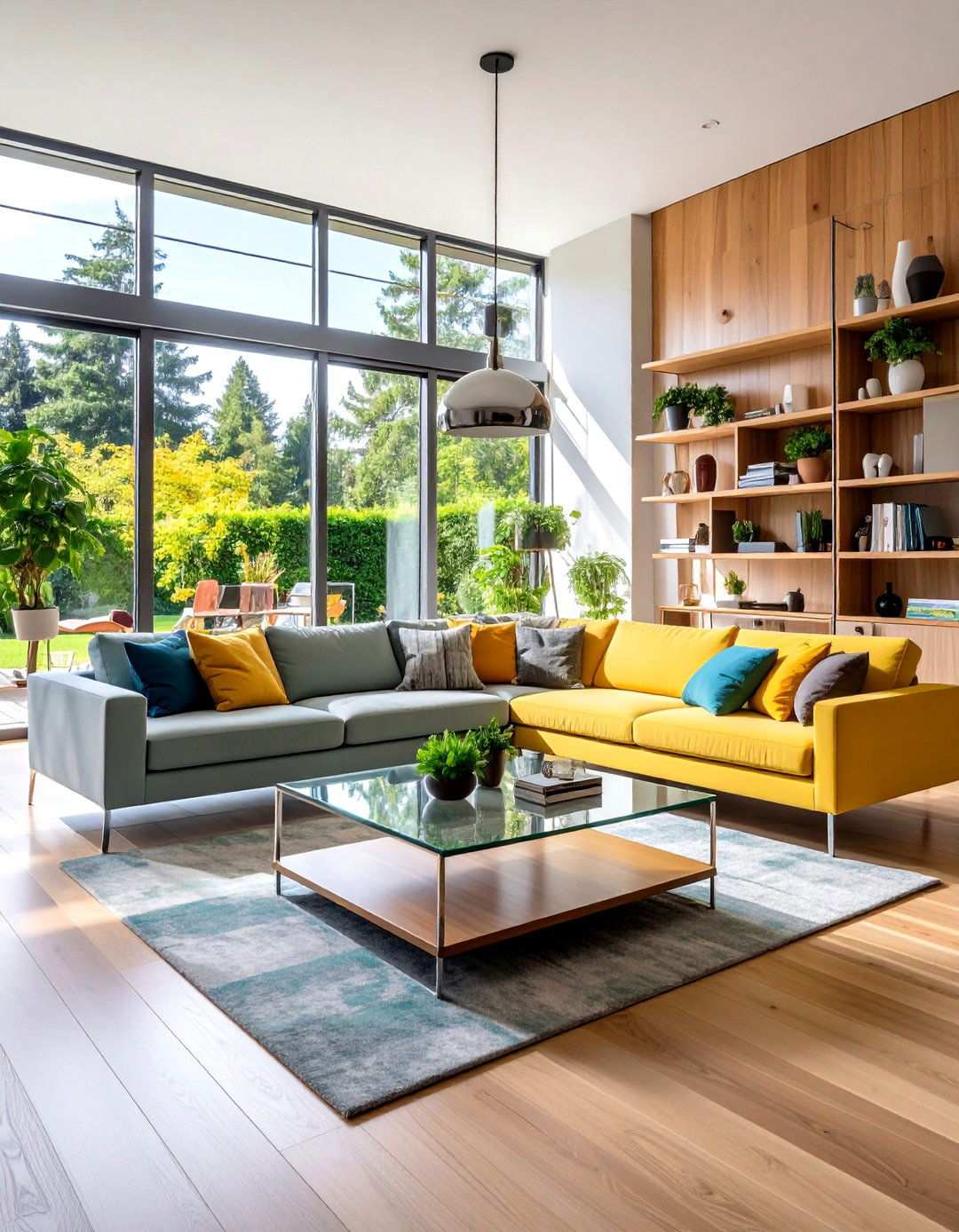 Chrome and Glass Accent Pieces for s Sophistication - 20 1990s Interior Design Ideas