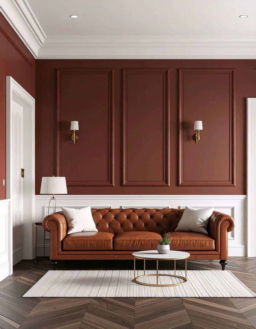 Cinnamon Slate Accent Wall - 20 Accent Wall Colors