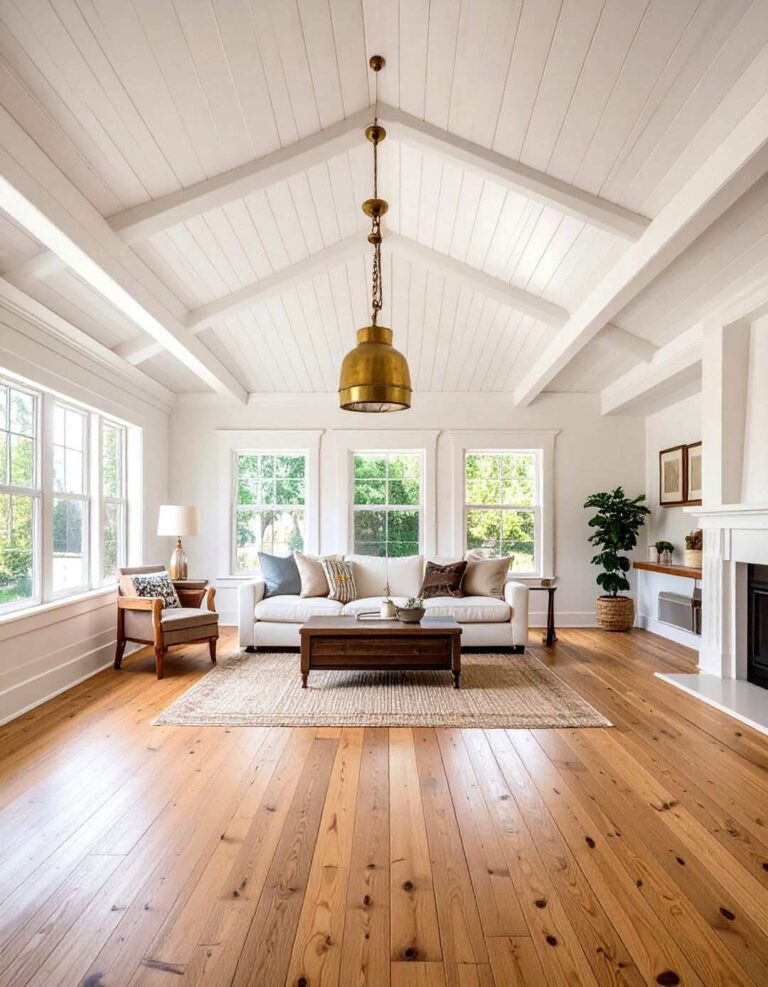 Classic White Beadboard Ceiling for Cottage Brightness - 20 Beadboard Ceiling Design Ideas