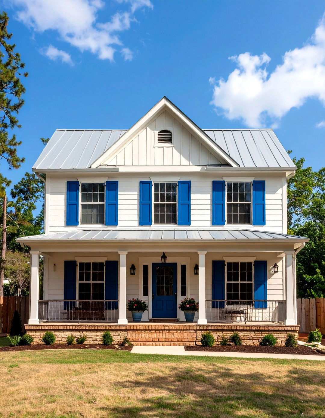 Coastal Charm Beige BrickShiplap Blend - 20 Beige Brick Exterior Home Ideas