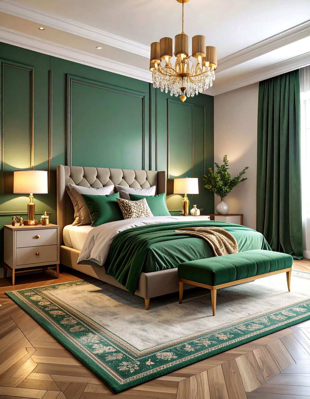 Color Drenched Bedroom Design - 20 Bedroom Design Ideas