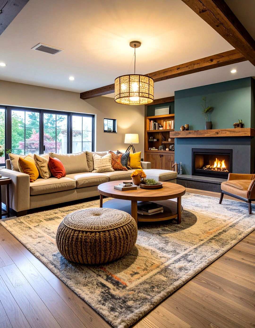 Comfortable Basement Living Room Setup - 20 basement decorating ideas