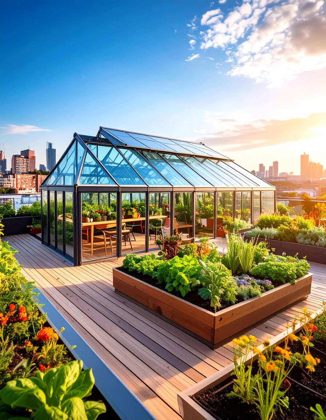 Community Rooftop Greenhouse - 20 Rooftop Greenhouse Ideas
