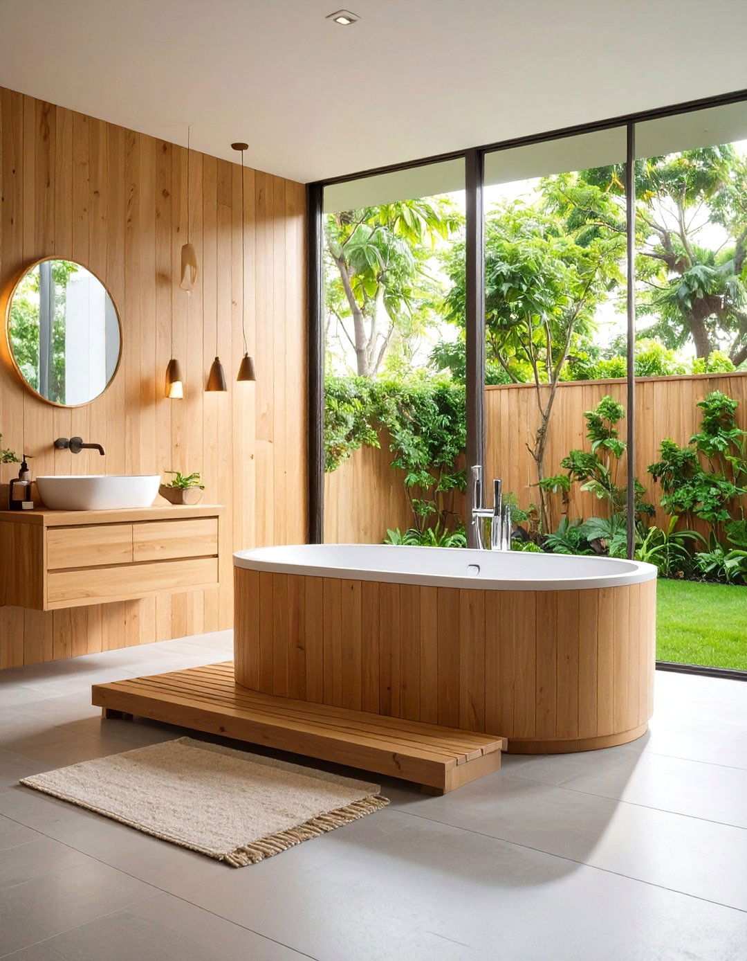 Compact Japanese Soaking Bathtub for Small Spaces - 20 Bathtub Ideas