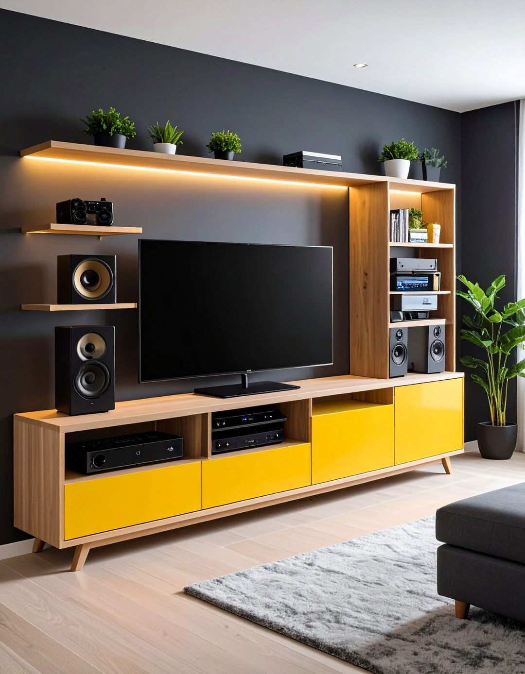 Console Cozy Arcade Room Nook - 20 Arcade Room Ideas