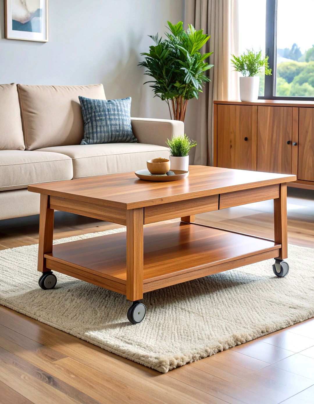 Convertible Coffee Tables for Multi Functional Living Rooms - 20 Apartment Small Living Room Ideas