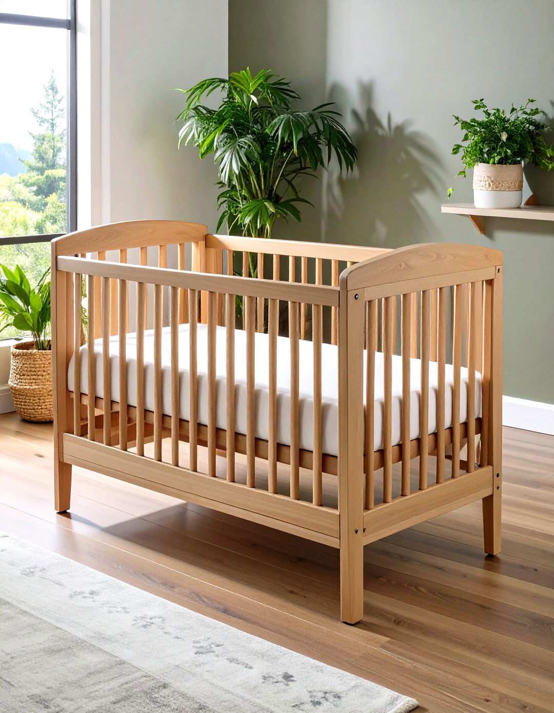 Convertible Crib Longevity Nursery - 20 Baby Boy Nursery Ideas