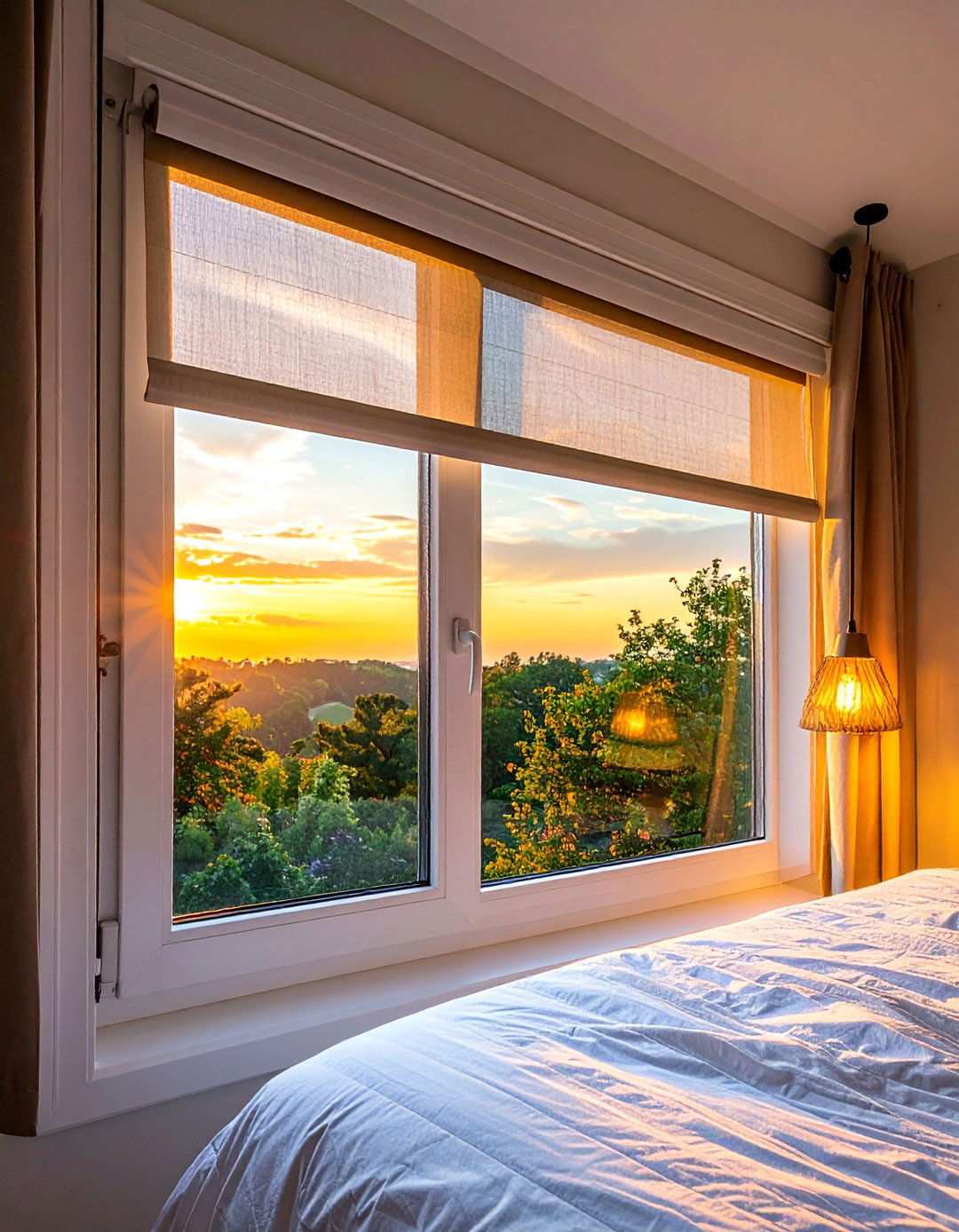 Cool Things Down with Awning Windows - 20 Bedroom Window Ideas