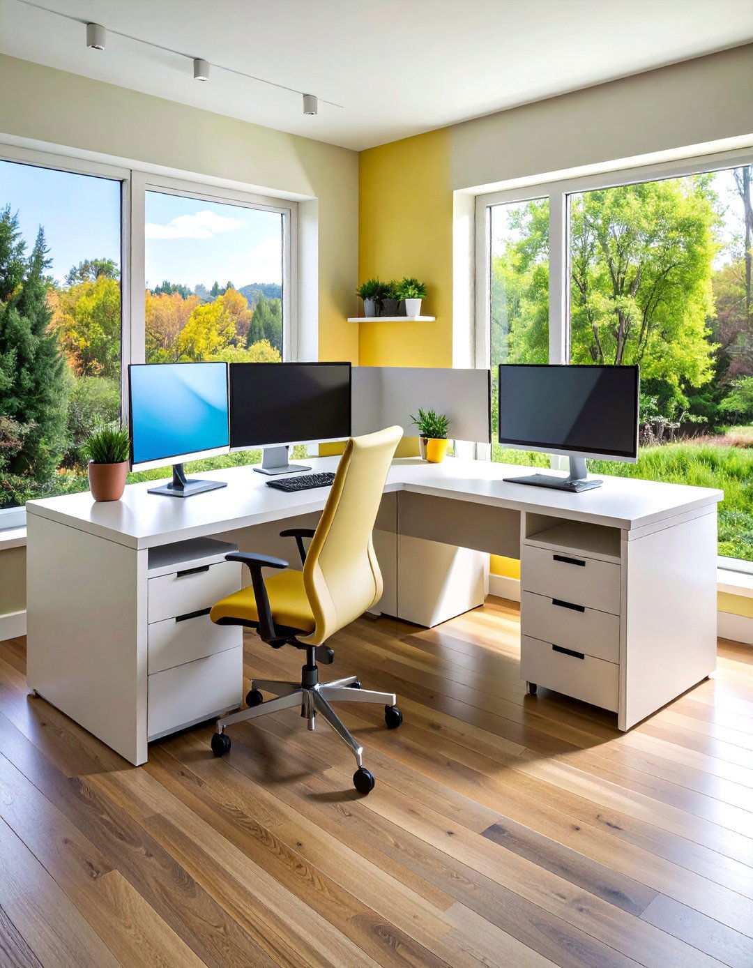 Corner Desk Work From Home Station - 20 Bedroom Corner Ideas