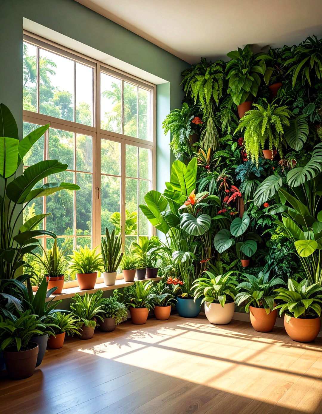 Corner Plant Jungle Transformation Spaces for Decorating With Plants - 20 Ways Decorating With Plants