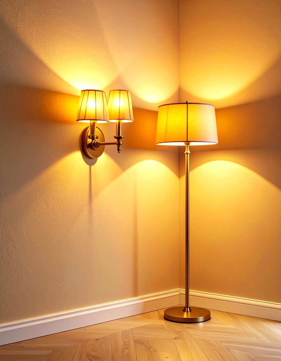 Corner Sconce and Floor Lamp Lighting - 20 Bedroom Corner Ideas