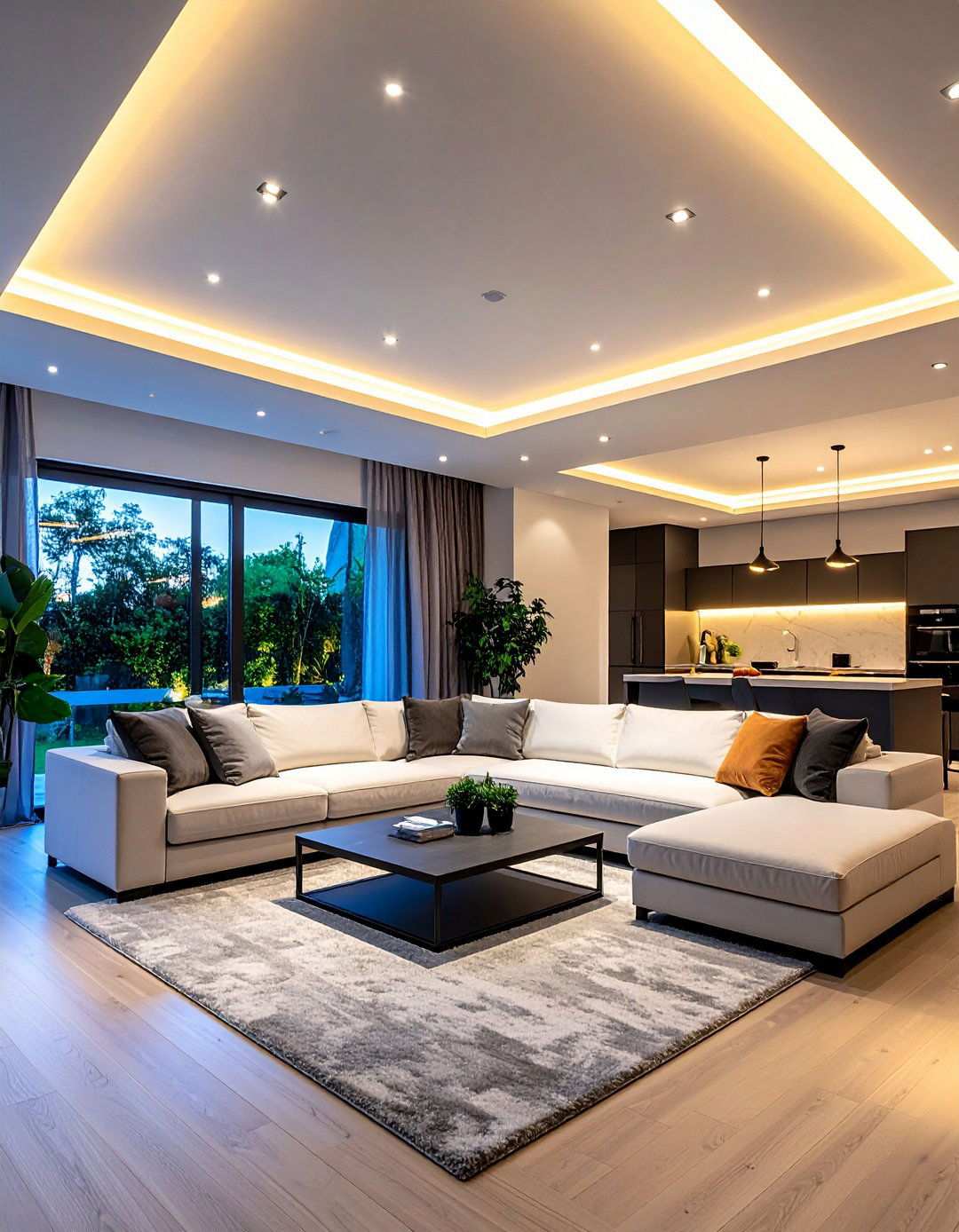 Cove Lighting Ceiling Design - 20 Aesthetic Room Ideas With Led Lights