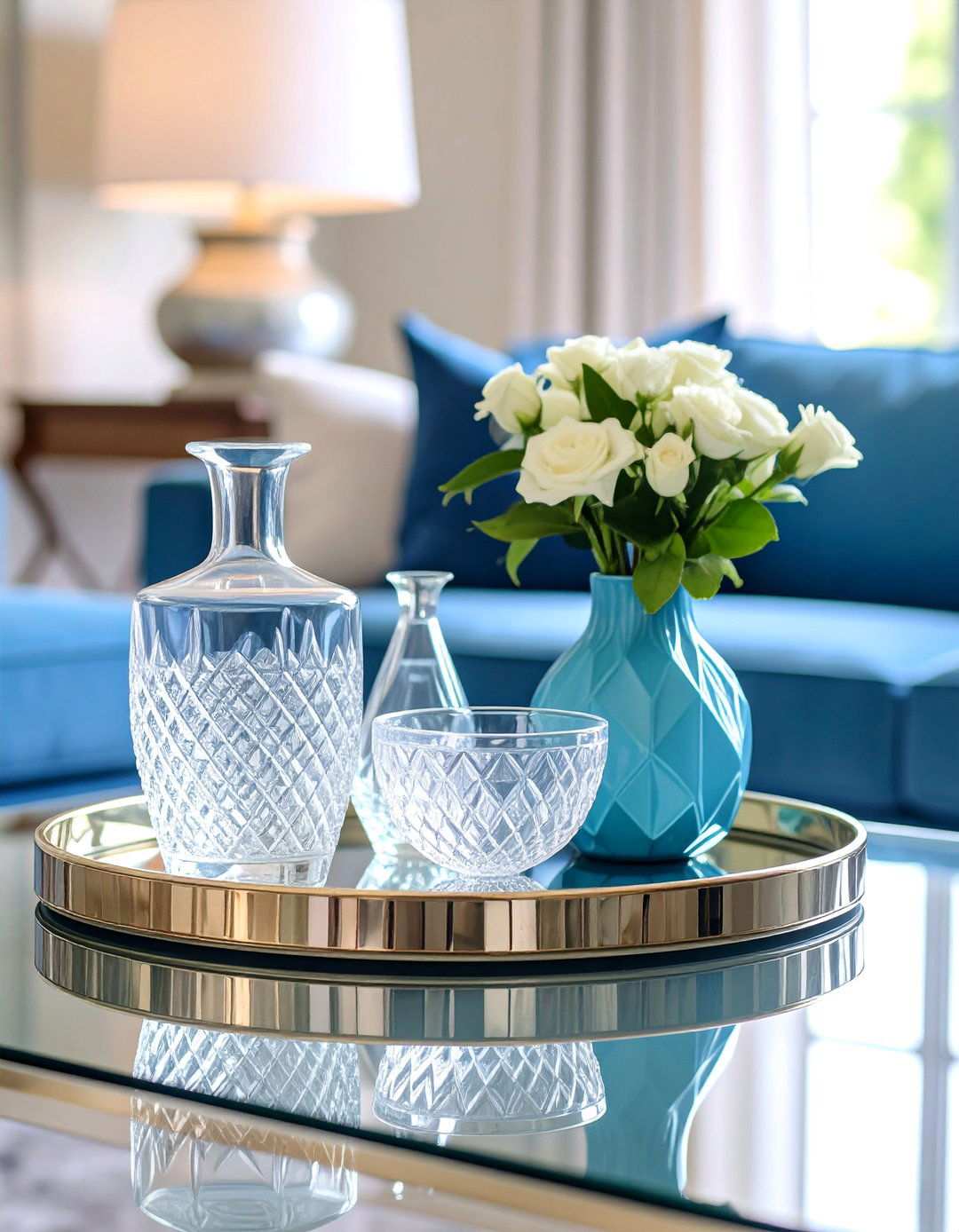 Crystal and Glass Art Deco Accessories - 20 Art Deco Interior Design Ideas