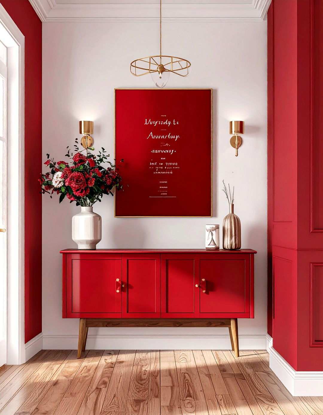 Custom Ruby Anniversary Art and Wall Decor - 20 40th Wedding Anniversary Gift Ideas