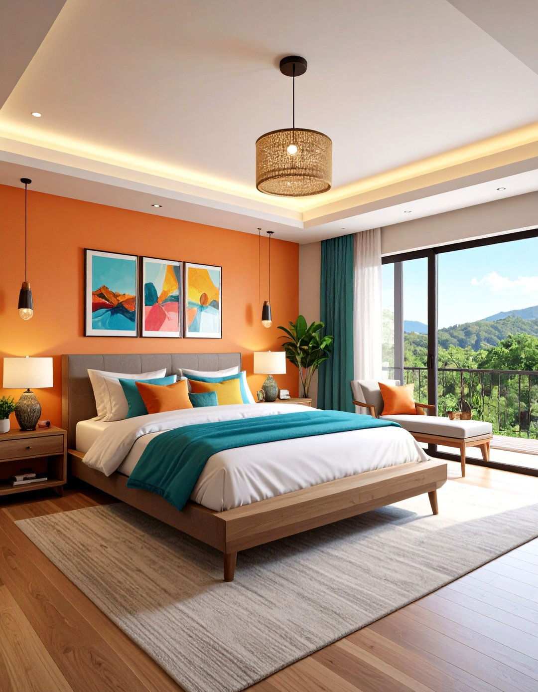 Dimmable Recessed Downlights for Flexible Bedroom Lighting - 20 Bedroom Lighting Ideas