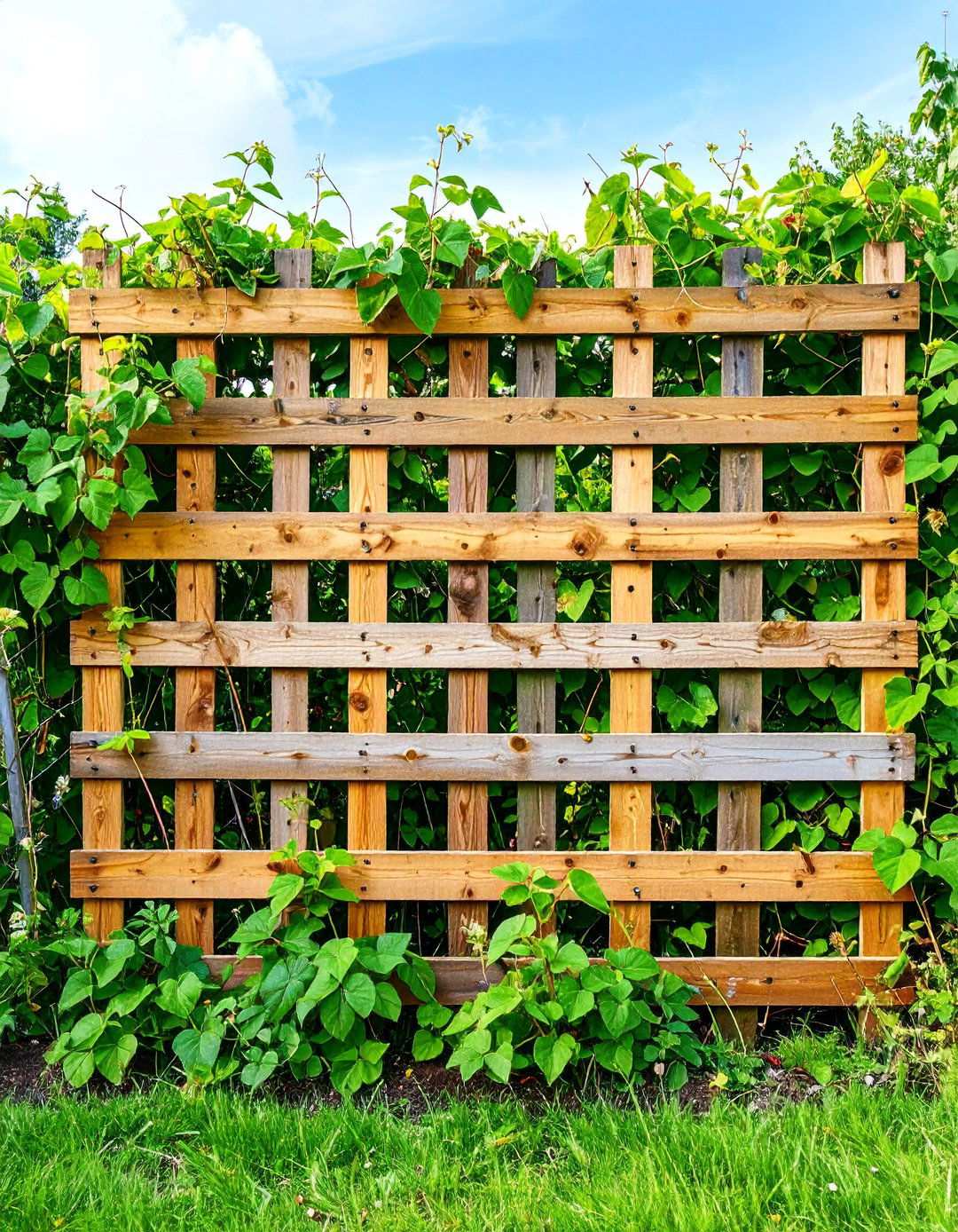 DIY Pallet Fence - 20 Vegetable Garden Fence Ideas