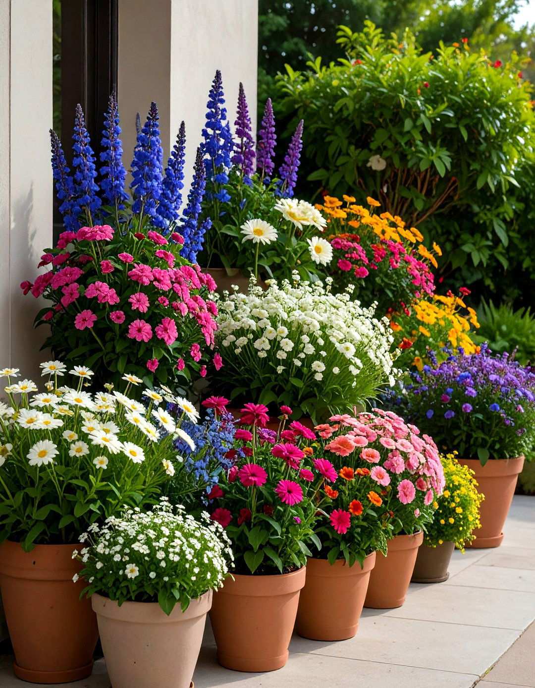 Draw the Eye Up with Pineapple Sage in Your Potted Plant Arrangement - 20 Potted Plant Arrangement Ideas