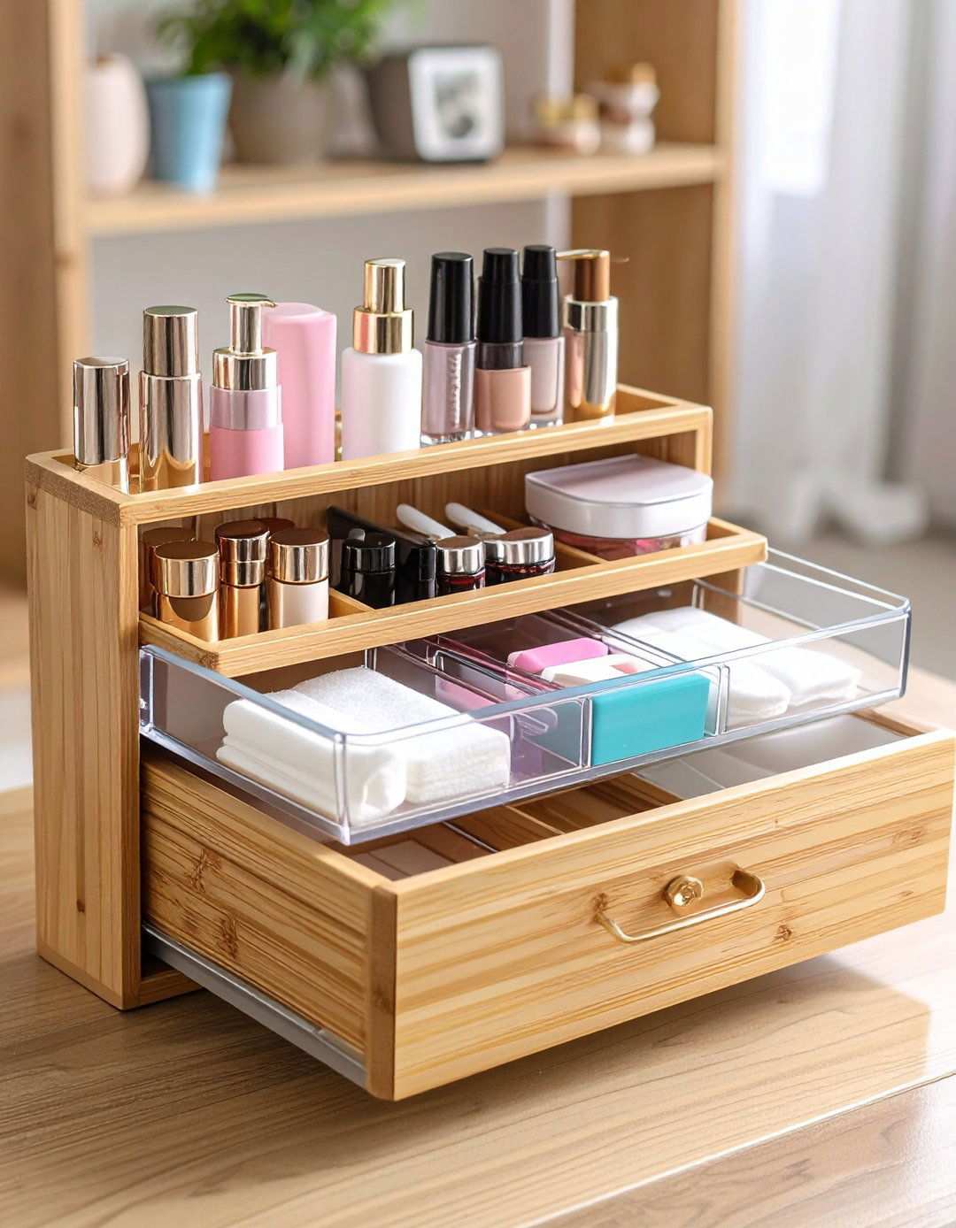 Drawer Divider Bathroom Organization for Cosmetics - 20 Bathroom Organization Ideas