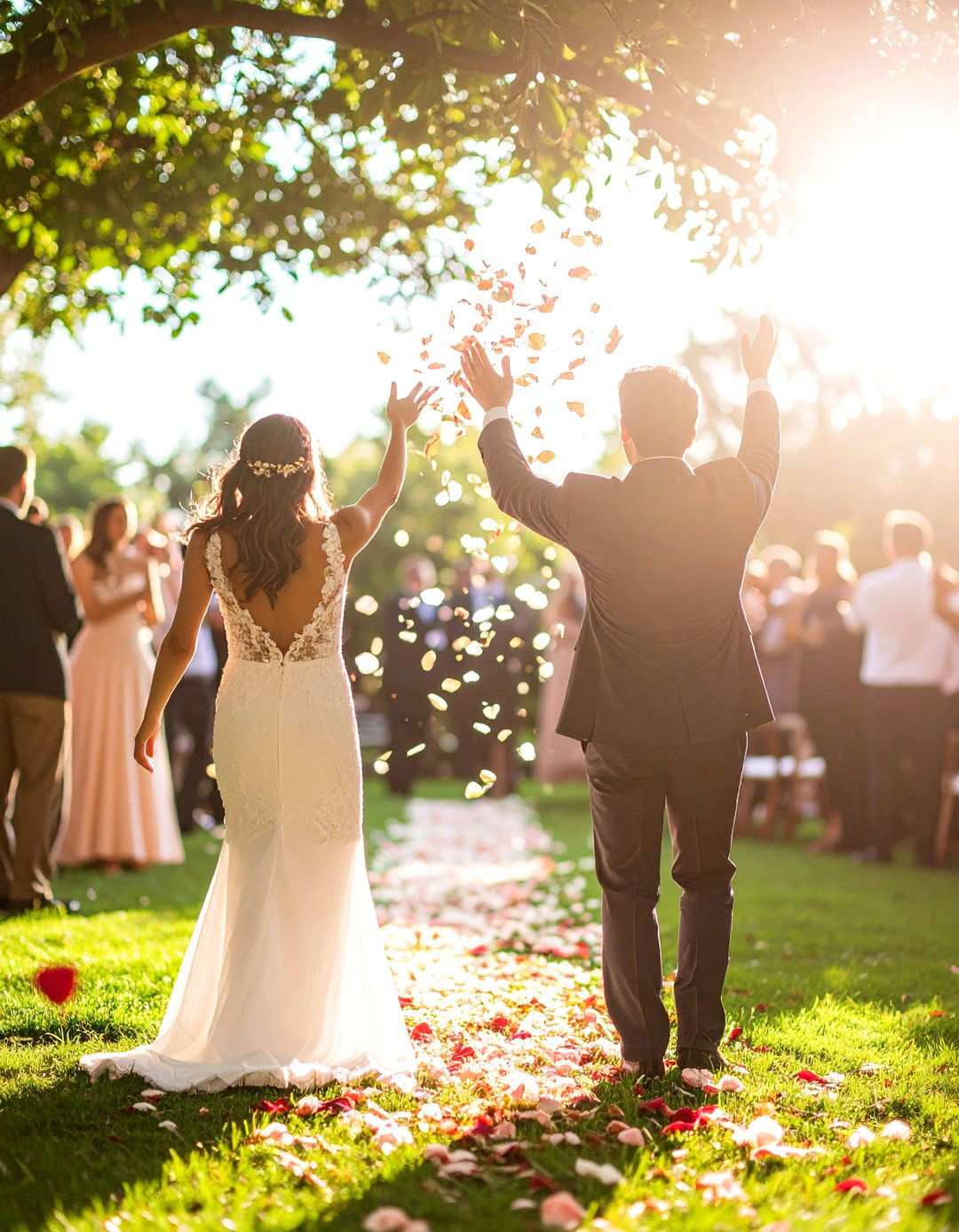 Eco Friendly Confetti Alternatives for Backyard Wedding Celebrations - 20 Backyard Wedding Ideas