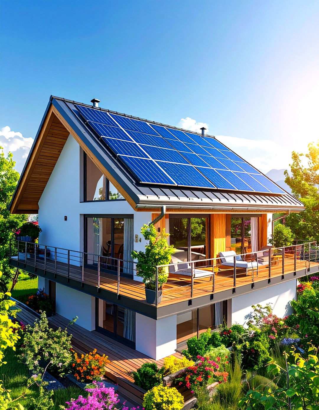 Energy Efficiency and Climate Control Benefits - 20 a Frame House With Balcony