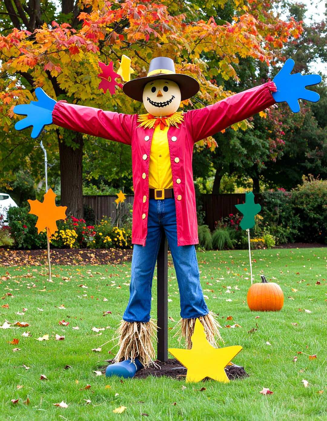 Festival Theme Character Scarecrow - 20 Garden Scarecrow Ideas