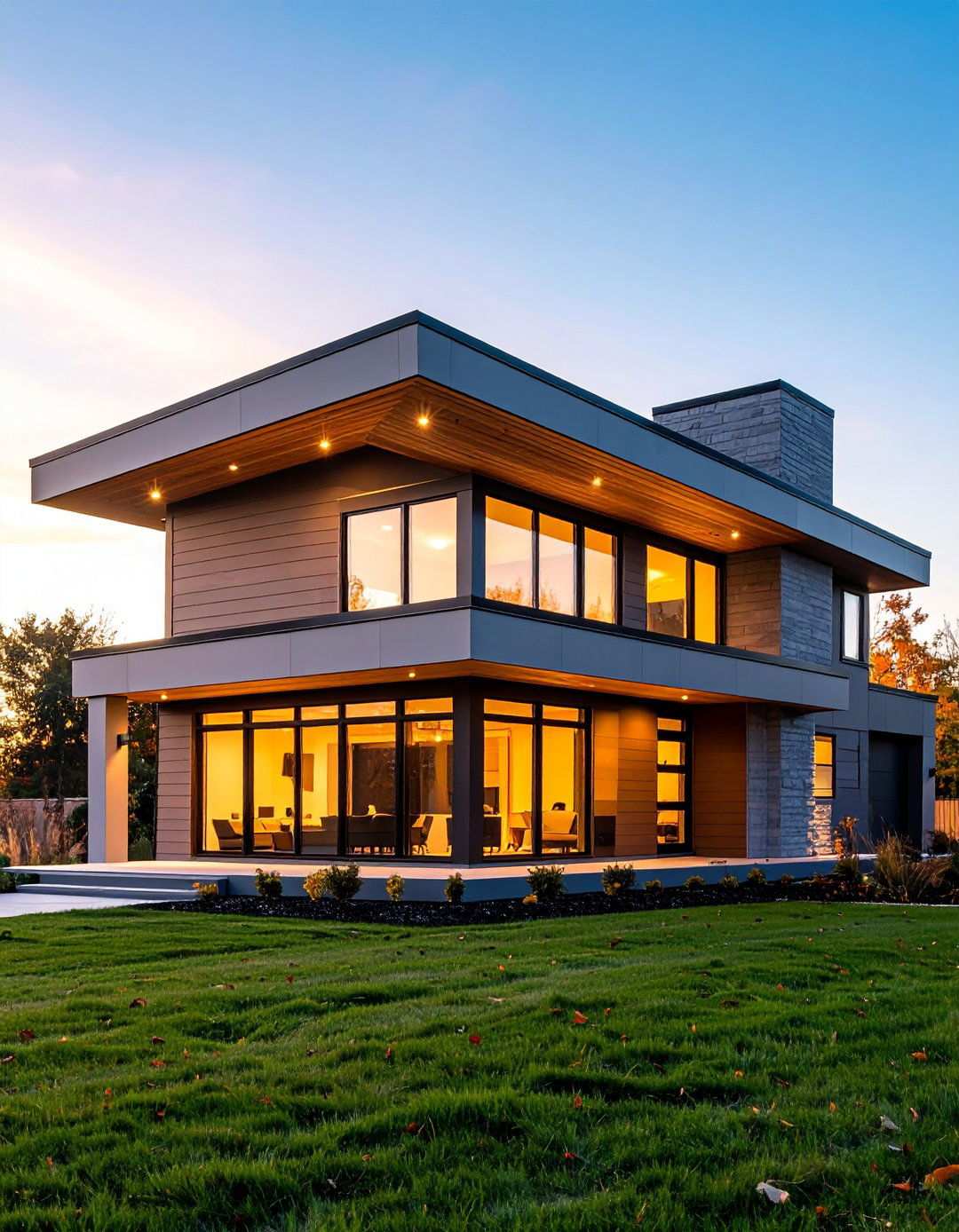 Flat and Low Pitched Roofs - 20 1980s House Exterior Ideas