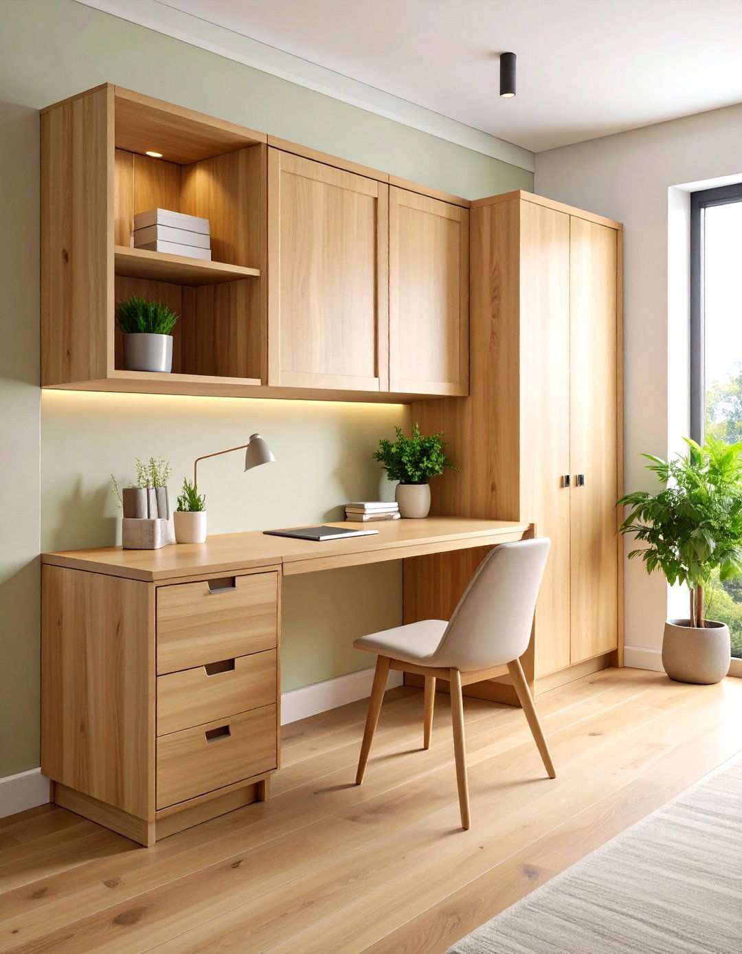 Fold Down Desk Solutions for Apartment Living Room Workspaces - 20 Apartment Small Living Room Ideas