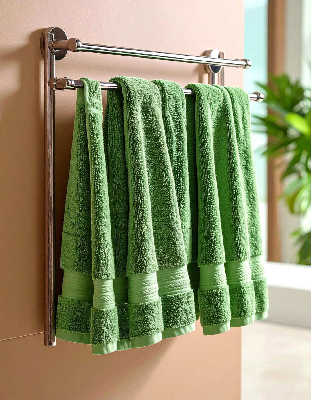 Folding Towel Rack for Small Bathrooms - 20 Bathroom Towel Rack Ideas