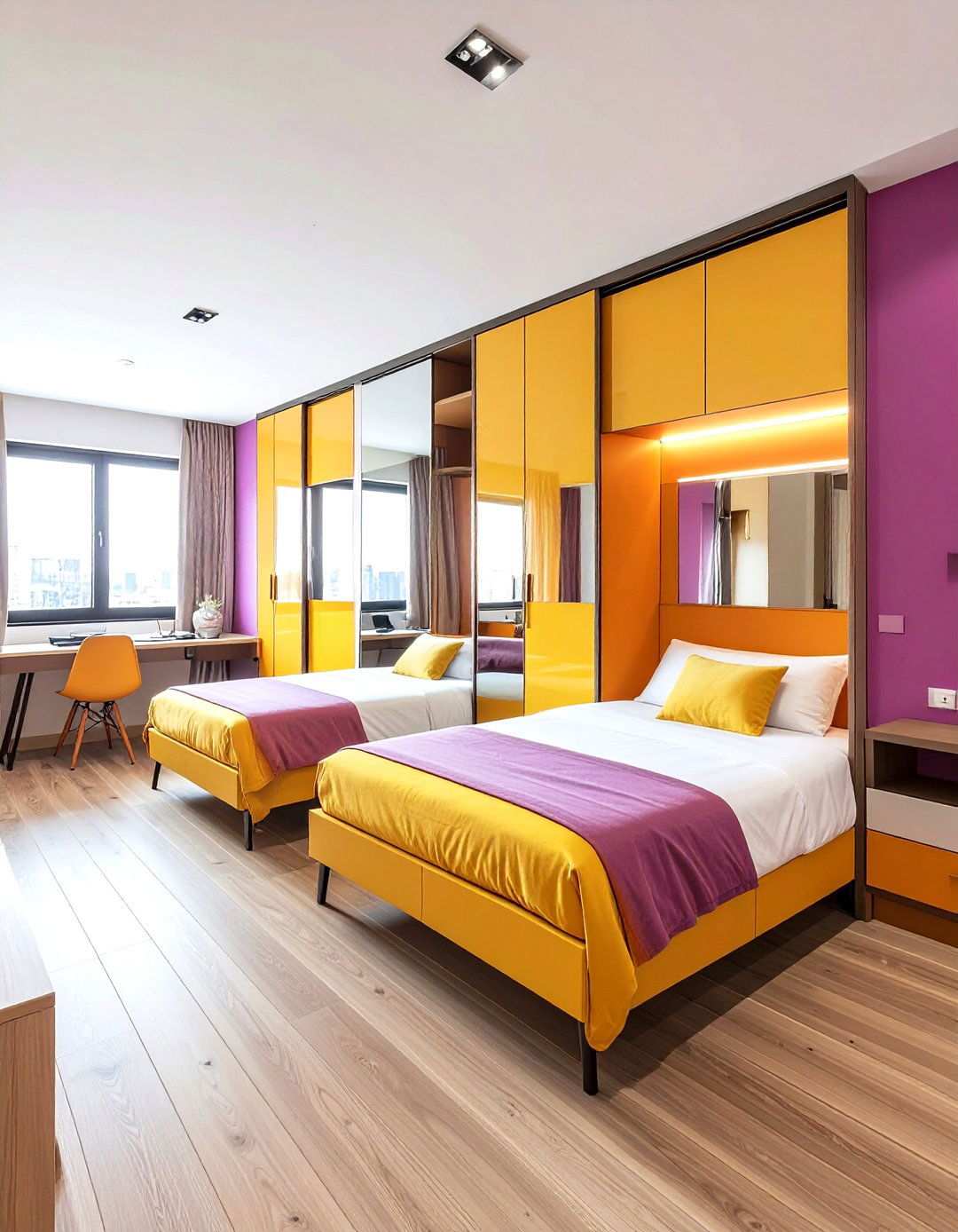 Folding Wall Bed Systems for Instant Room Transformation - 20 2 Beds in One Small Room Ideas