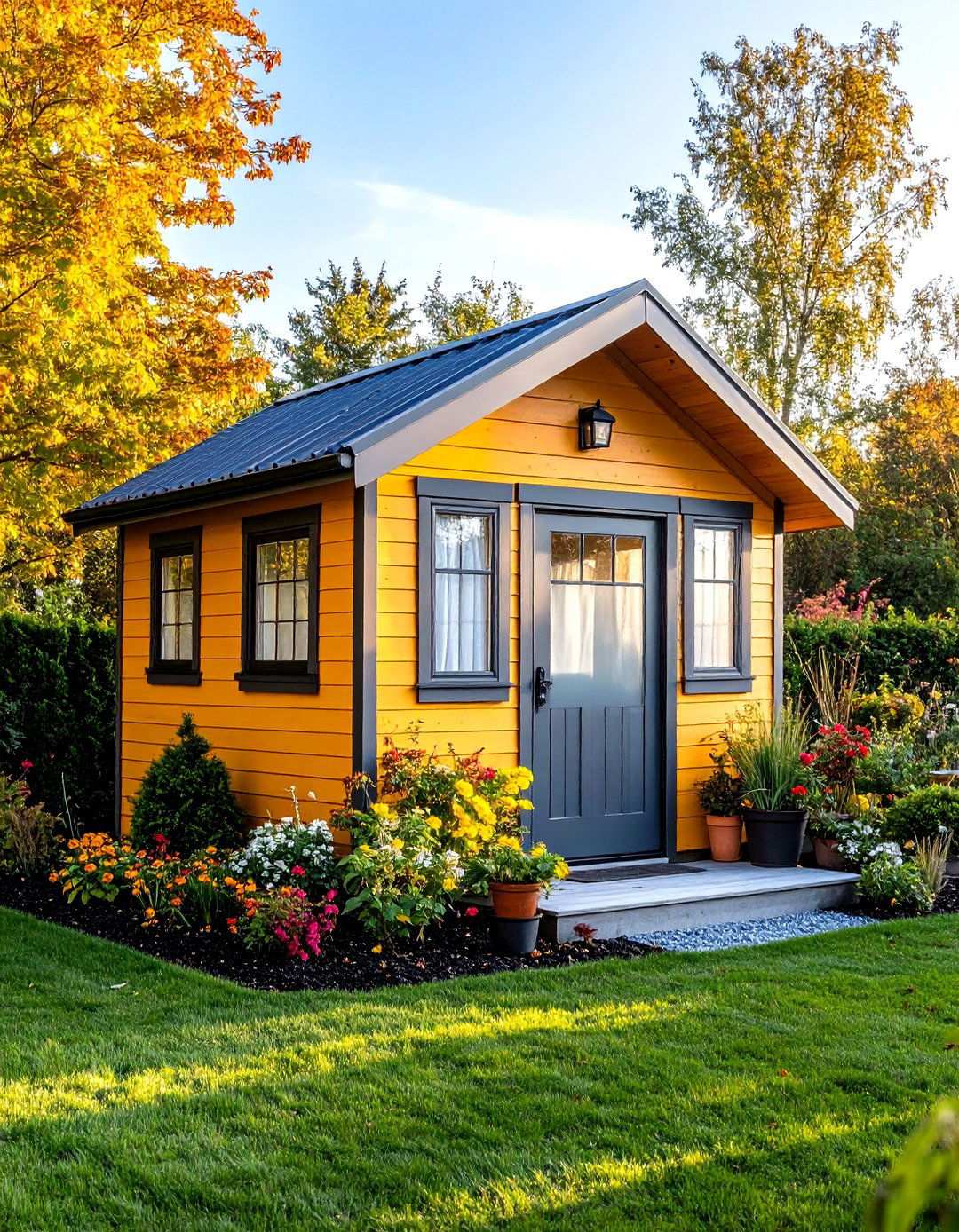 Garden Shed Privacy Structures for Functional Backyard Storage - 20 Backyard Privacy Ideas