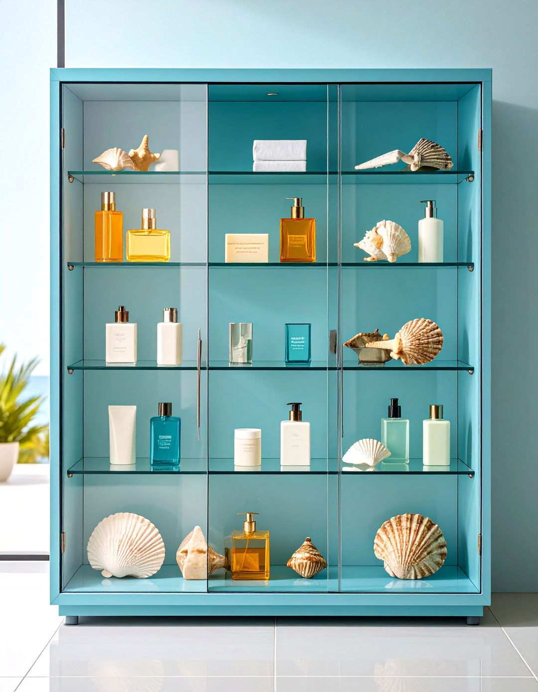 Glass Display Cabinet Bathroom Wall Storage - 20 Bathroom Wall Storage Ideas