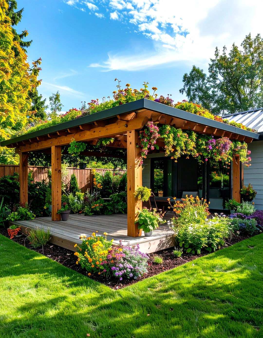 Green Roofs and Living Canopies - 20 Shade Ideas