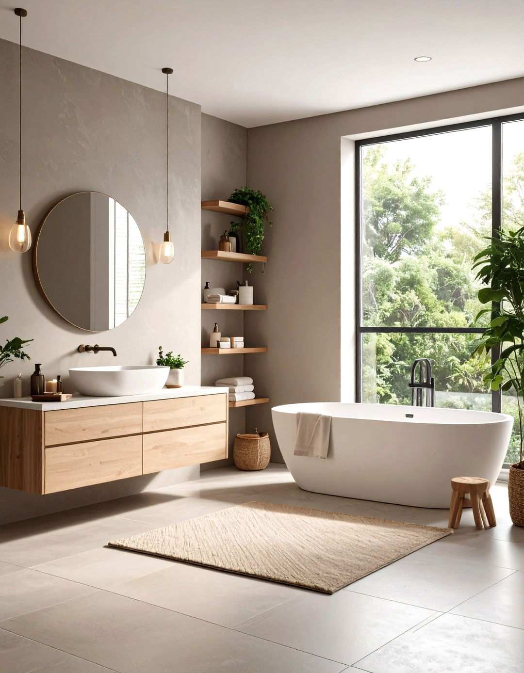 Greige Paint Alternative Bathroom Palette - 20 Beige and White Bathroom Ideas