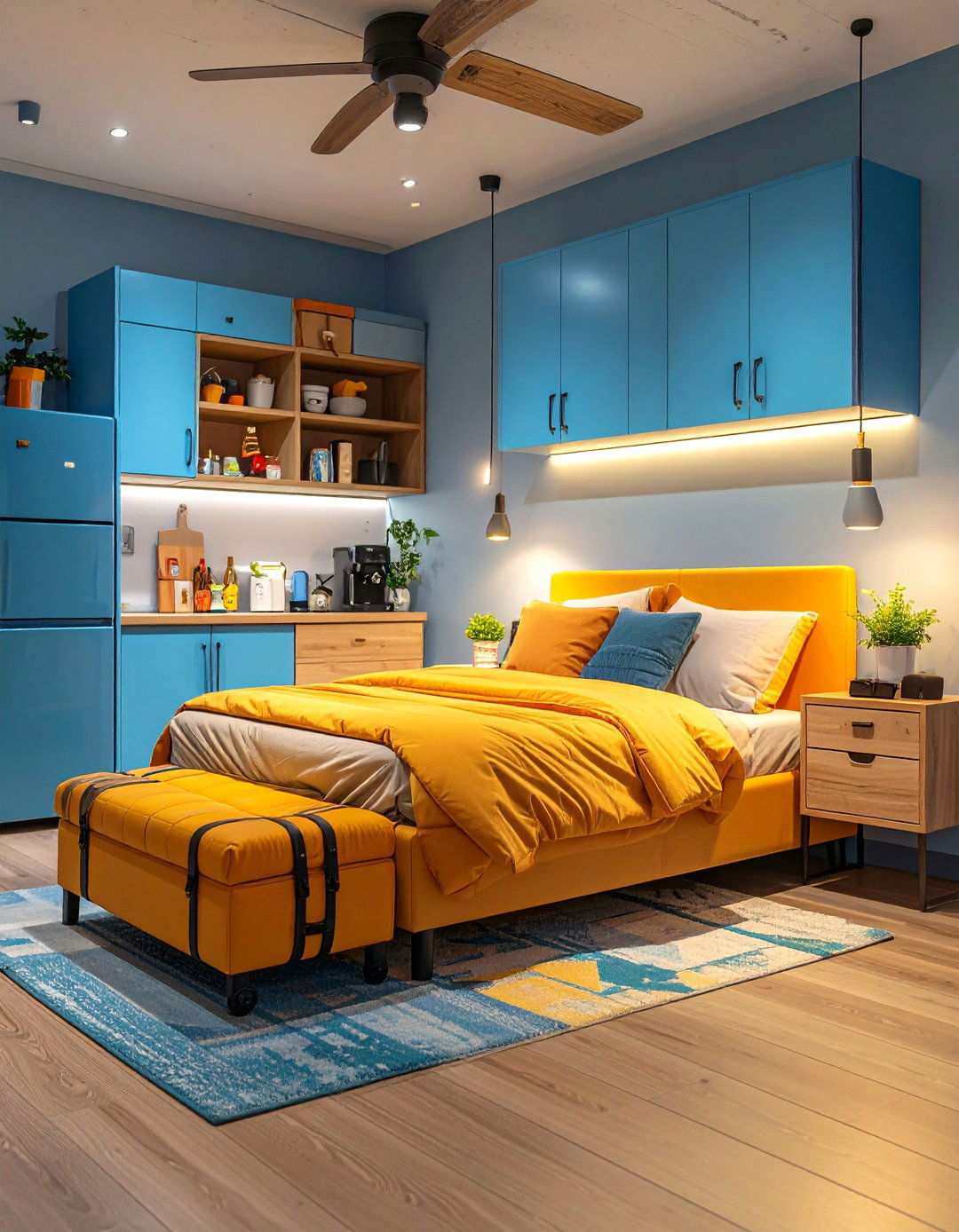 Guest Basement Bedroom Hospitality Features - 20 Basement Bedroom Ideas