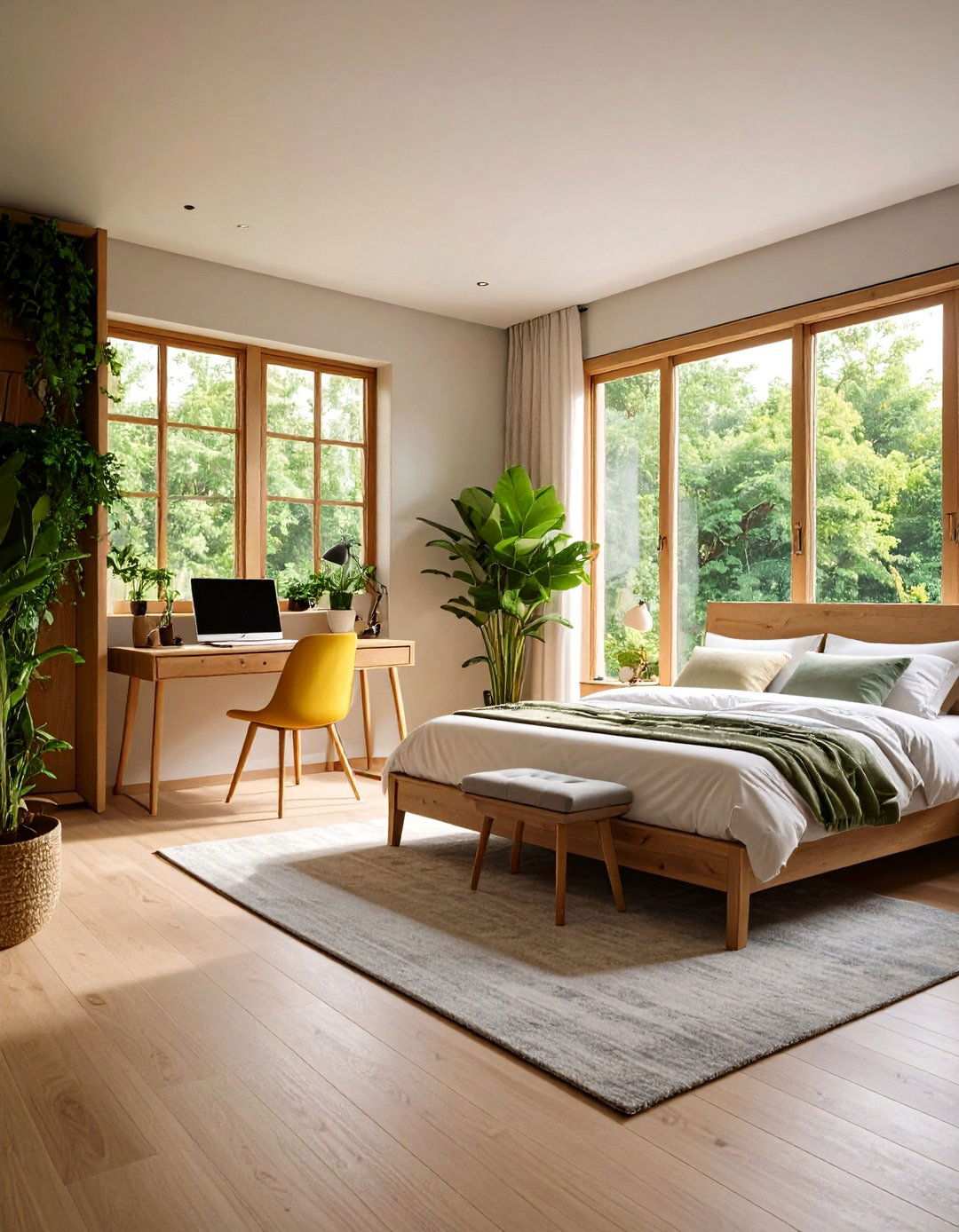 Guest Office Hybrid Bedroom - 20 Bedroom Layout Ideas