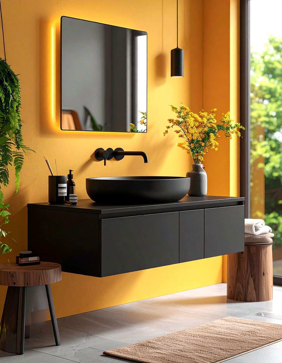 Hands Free Hygiene Family Friendly Black Faucets - 20 Bathroom With Black Fixtures