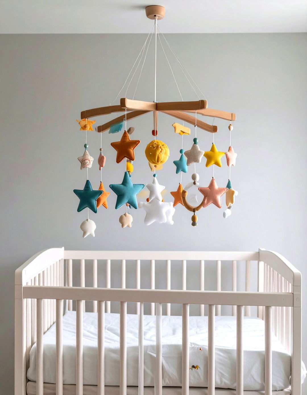 Hanging Mobile Baby Room Art Installation - 20 Baby Room Ideas