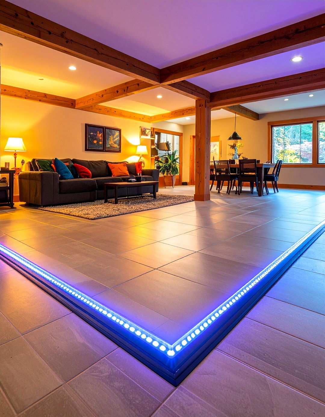 Heated Radiant Basement Floor Year Round Comfort - 20 Basement Floor Ideas