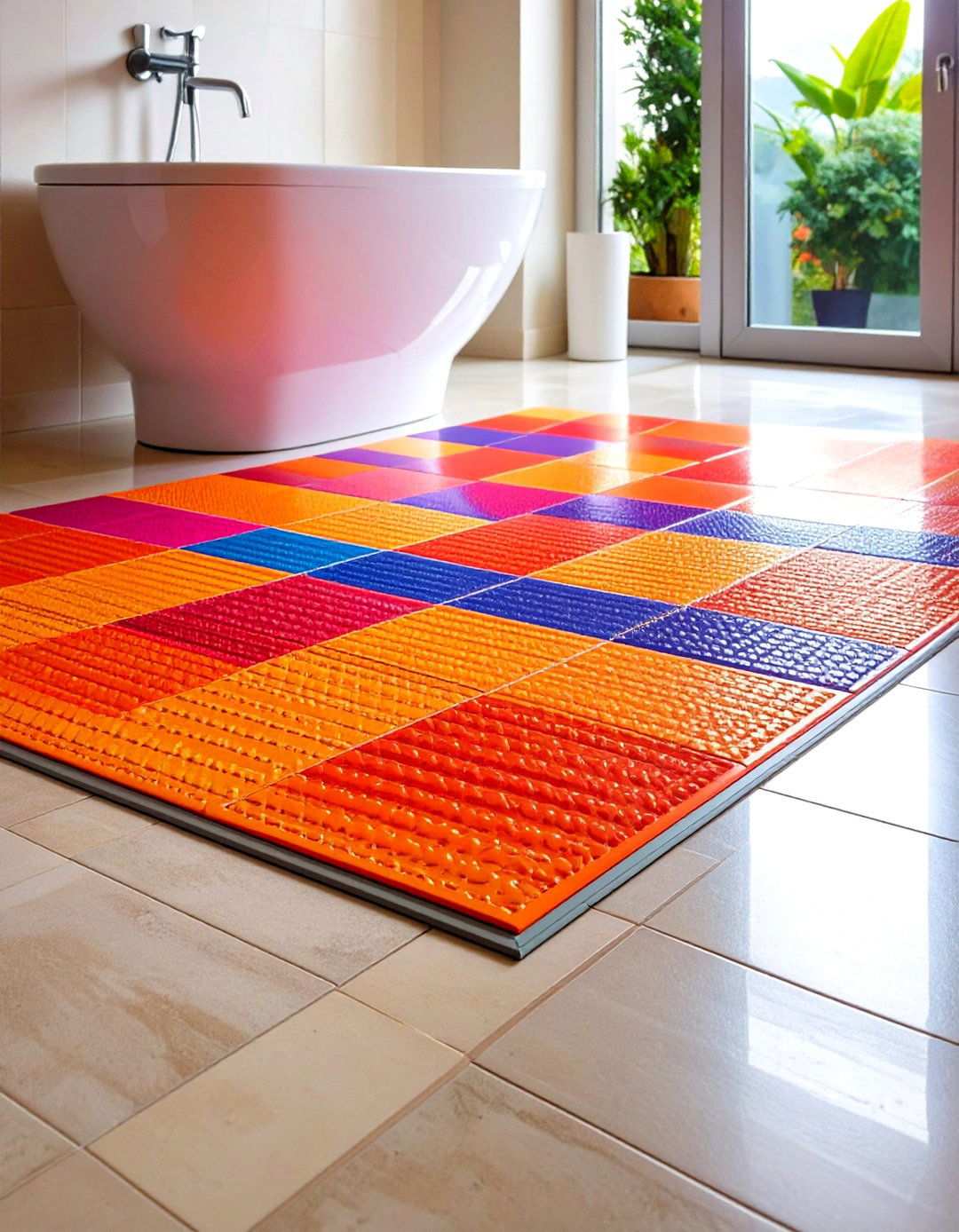Heated Radiant Bathroom Flooring - 20 Bathroom Flooring Ideas
