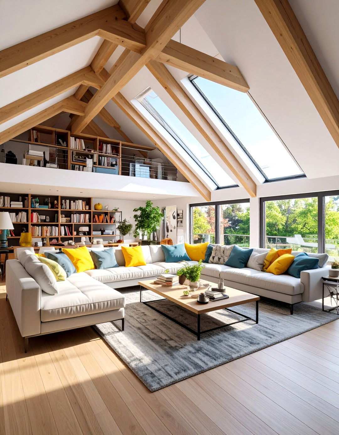 High Ceiling Living Room Proportional Balance - 20 Awkward Living Room Layout Ideas